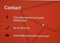 KAENG STUDIO SPORT , 2 bis All&eacute;e Marion du Faouet, 56860 SENE
